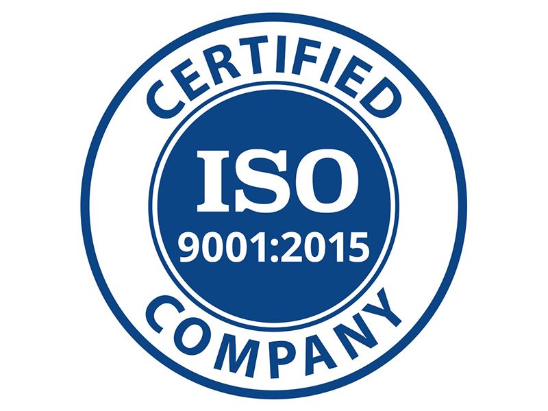 ISO 9001 Sertifikası